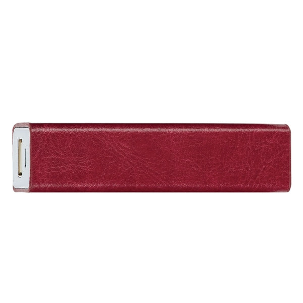 High Tech Leatherette Power Bank