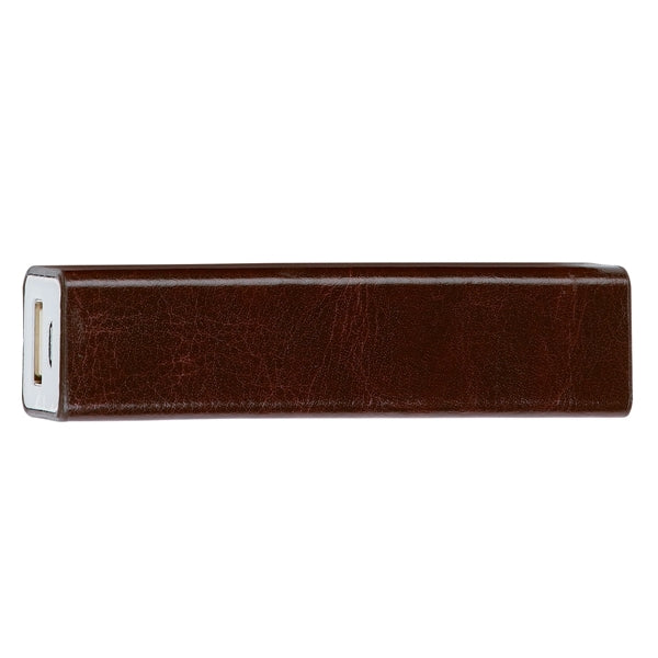 High Tech Leatherette Power Bank