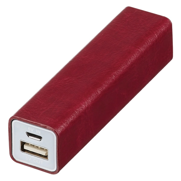 High Tech Leatherette Power Bank