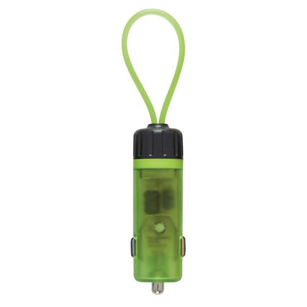 Light-Up Key-Strapped USB Car Charger