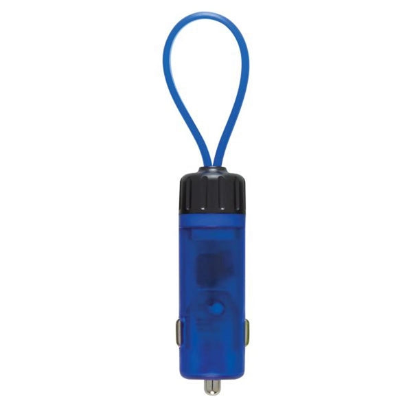 Light-Up Key-Strapped USB Car Charger