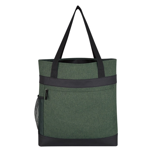 Portable Zippered Tote Bag