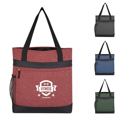 Portable Zippered Tote Bag