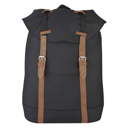 Top-Flapped Drawstring Backpack
