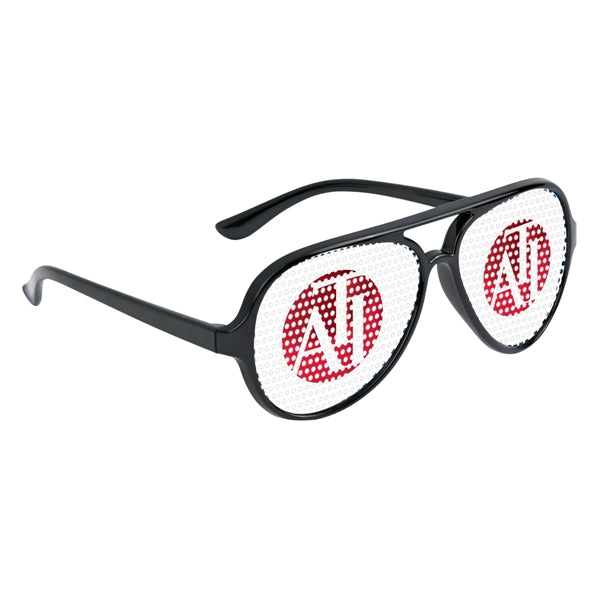 Colorful Glasses with Pinhole Stickers