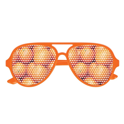 Colorful Glasses with Pinhole Stickers