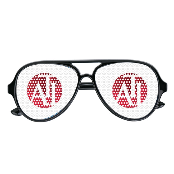 Colorful Glasses with Pinhole Stickers
