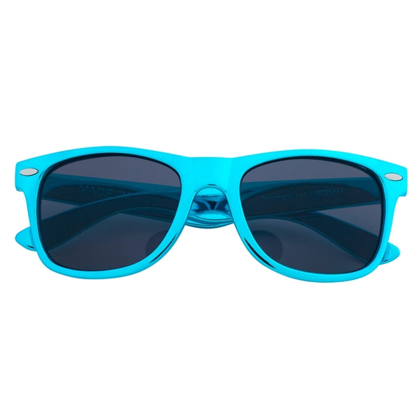 Colorful Metallic Beach Sunglasses
