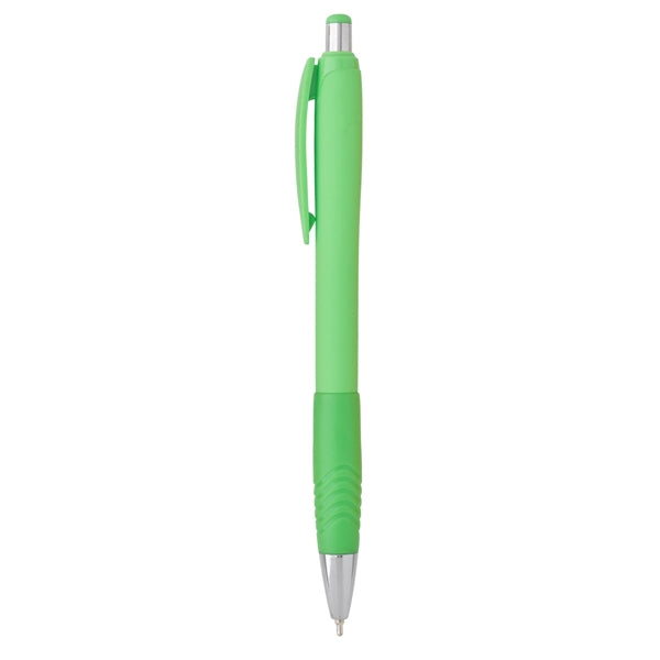 Rubberized Grip Writing Pen