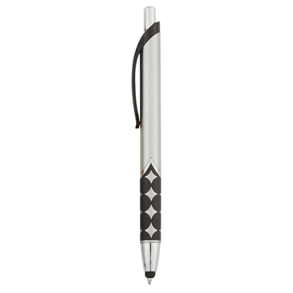 Sleek Metallic Pen and Stylus