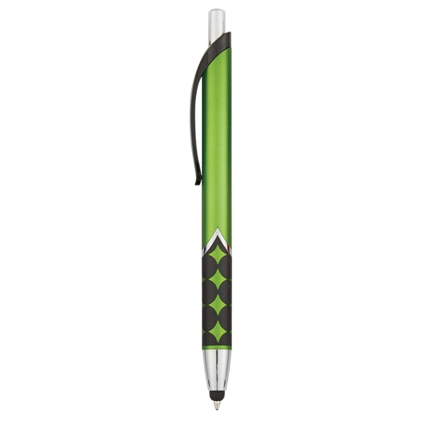 Sleek Metallic Pen and Stylus