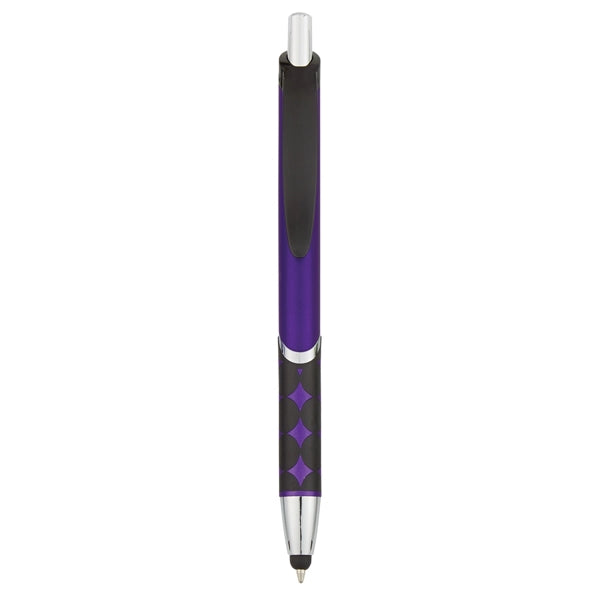Sleek Metallic Pen and Stylus