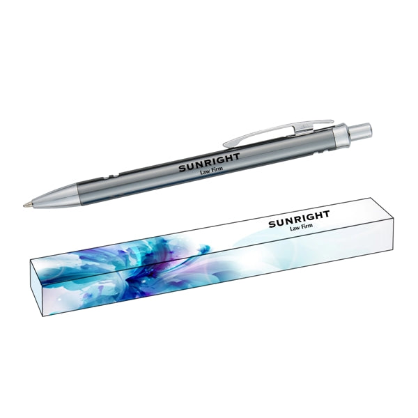 Satiny Aluminum Pen