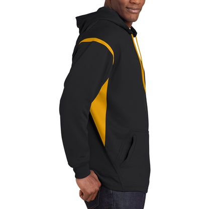Classy Colorblock Hooded Sweatshirt