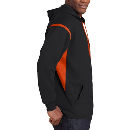 Classy Colorblock Hooded Sweatshirt
