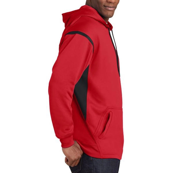 Classy Colorblock Hooded Sweatshirt