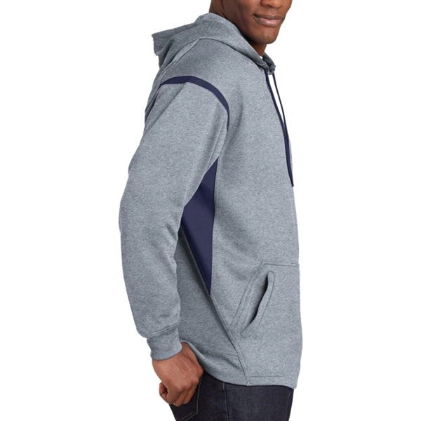 Classy Colorblock Hooded Sweatshirt