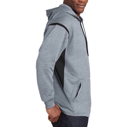 Classy Colorblock Hooded Sweatshirt