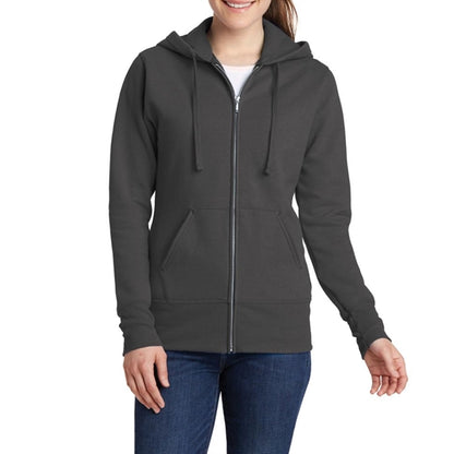 Women's Full-Zip Sweatshirt with Hood