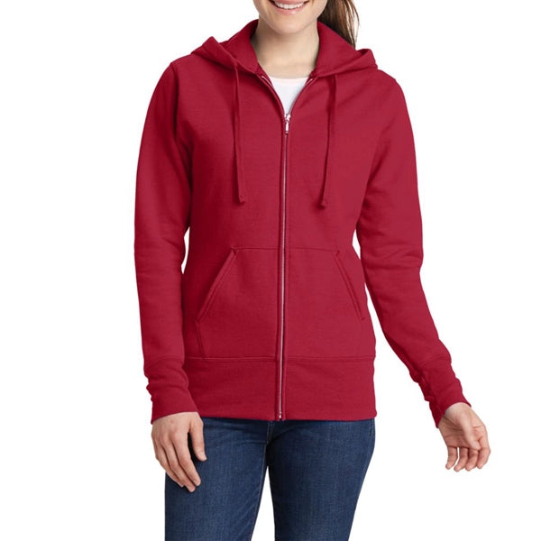 Women's Full-Zip Sweatshirt with Hood