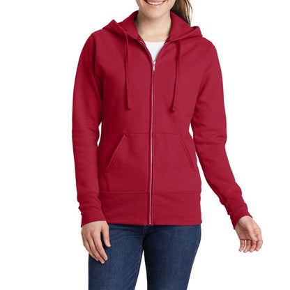 Women's Full-Zip Sweatshirt with Hood