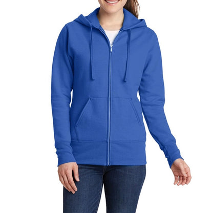 Women's Full-Zip Sweatshirt with Hood