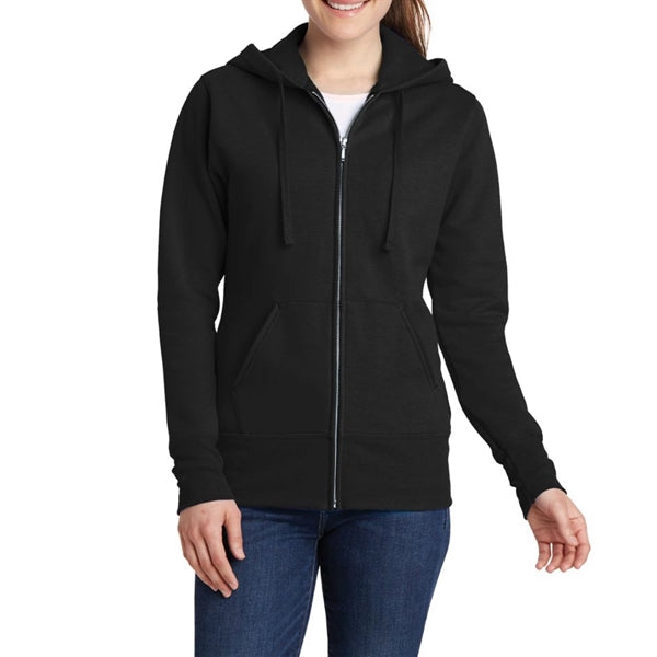 Women's Full-Zip Sweatshirt with Hood