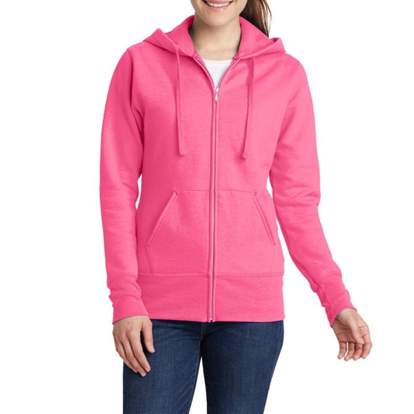Women's Full-Zip Sweatshirt with Hood