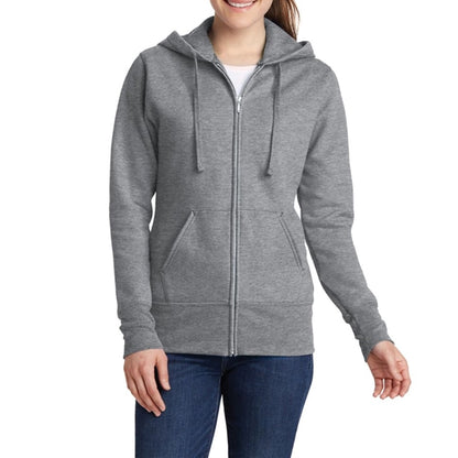 Women's Full-Zip Sweatshirt with Hood