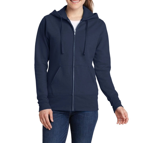 Women's Full-Zip Sweatshirt with Hood