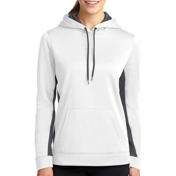 Sport-on Ladies' Colorblock Hooded Pullover