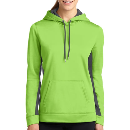 Sport-on Ladies' Colorblock Hooded Pullover