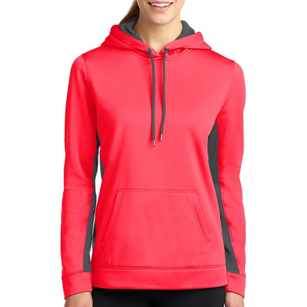 Sport-on Ladies' Colorblock Hooded Pullover