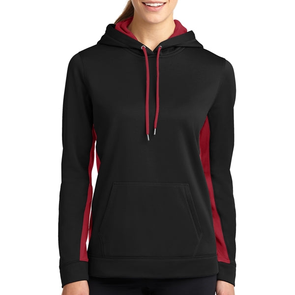 Sport-on Ladies' Colorblock Hooded Pullover