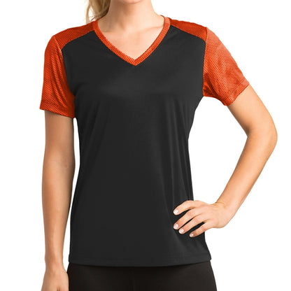 Classic Colorblock V-Neck Shirt