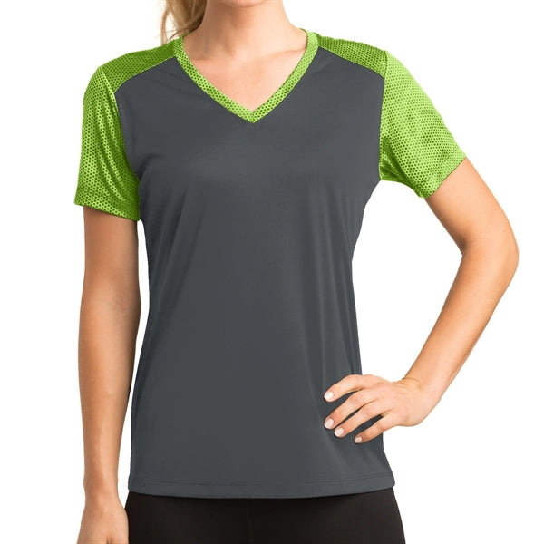 Classic Colorblock V-Neck Shirt