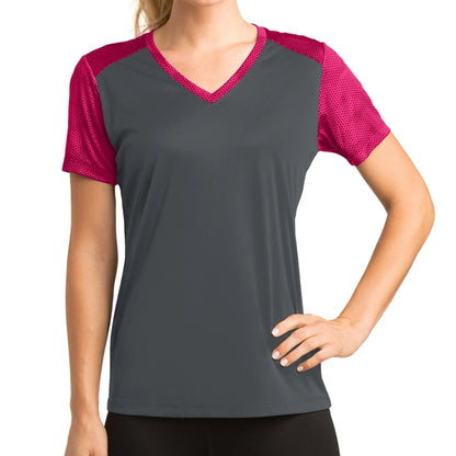 Classic Colorblock V-Neck Shirt