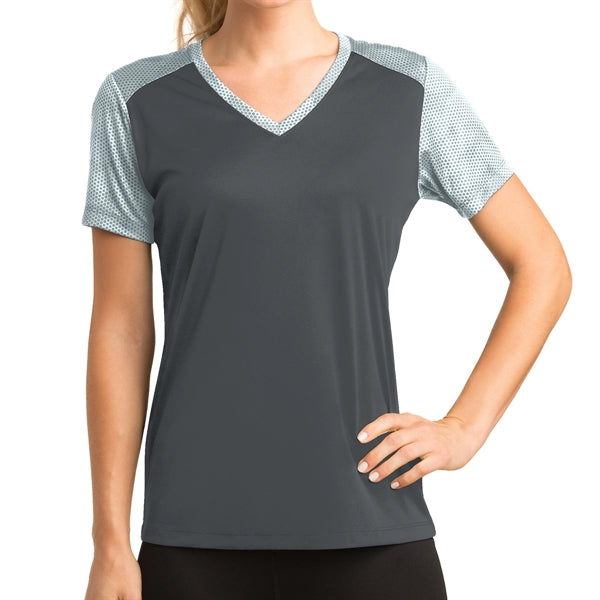 Classic Colorblock V-Neck Shirt