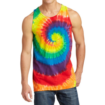 Customizable Tie-dye Tank Top