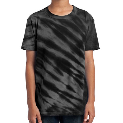 Youth Tiger Stripe Natural Dyed Tee