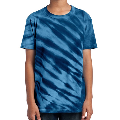 Youth Tiger Stripe Natural Dyed Tee