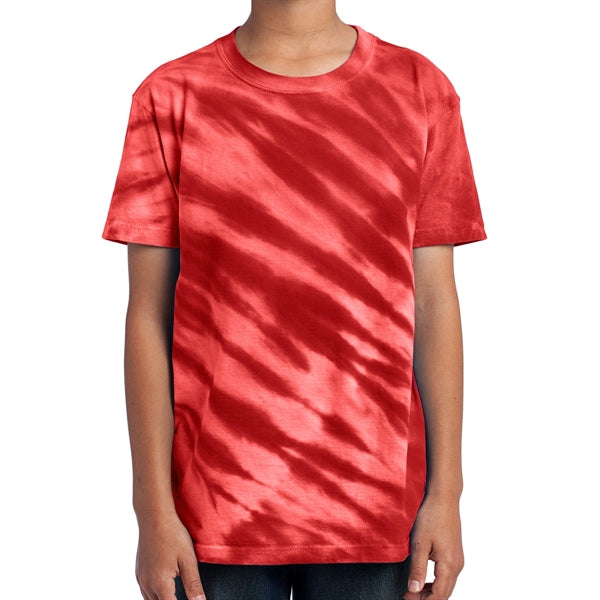 Youth Tiger Stripe Natural Dyed Tee