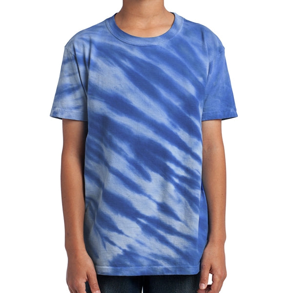 Youth Tiger Stripe Natural Dyed Tee