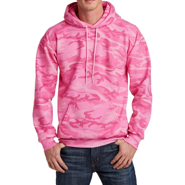 Comfortable Camo Hooded Sweatshirt