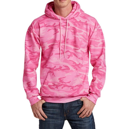 Comfortable Camo Hooded Sweatshirt