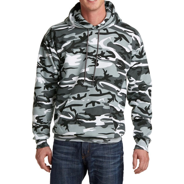 Comfortable Camo Hooded Sweatshirt