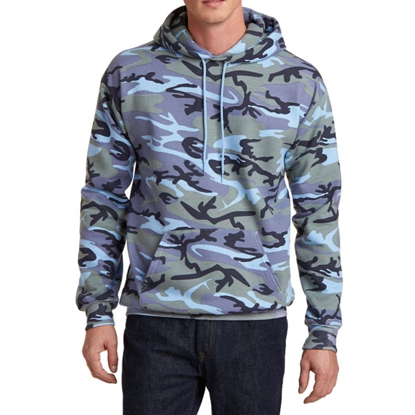 Comfortable Camo Hooded Sweatshirt