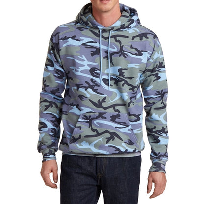 Comfortable Camo Hooded Sweatshirt