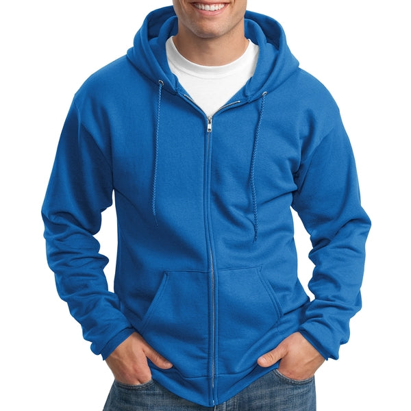 Stylish Full-Zip Hooded Sweatshirt