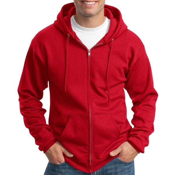 Stylish Full-Zip Hooded Sweatshirt